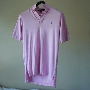 Polo by Ralph Lauren Men's Small - Pink w Blue